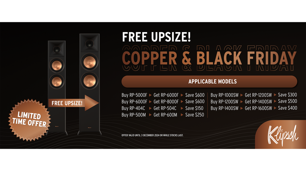 Promotion: Klipsch Free Upsize Promotion