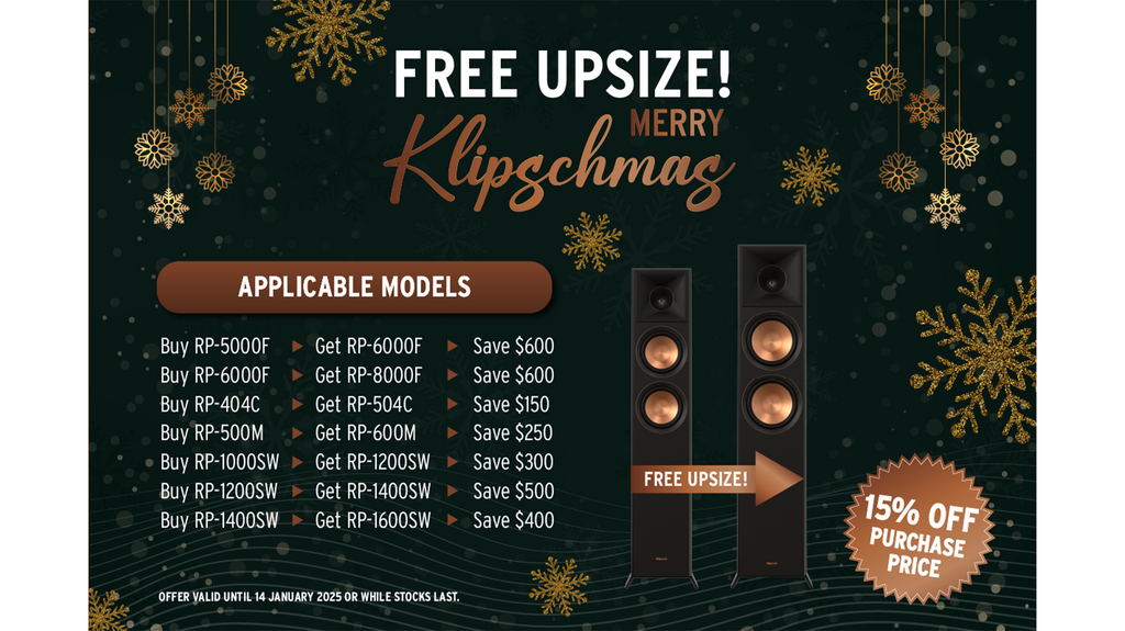 Promotion: Klipsch Free Upsize Offer